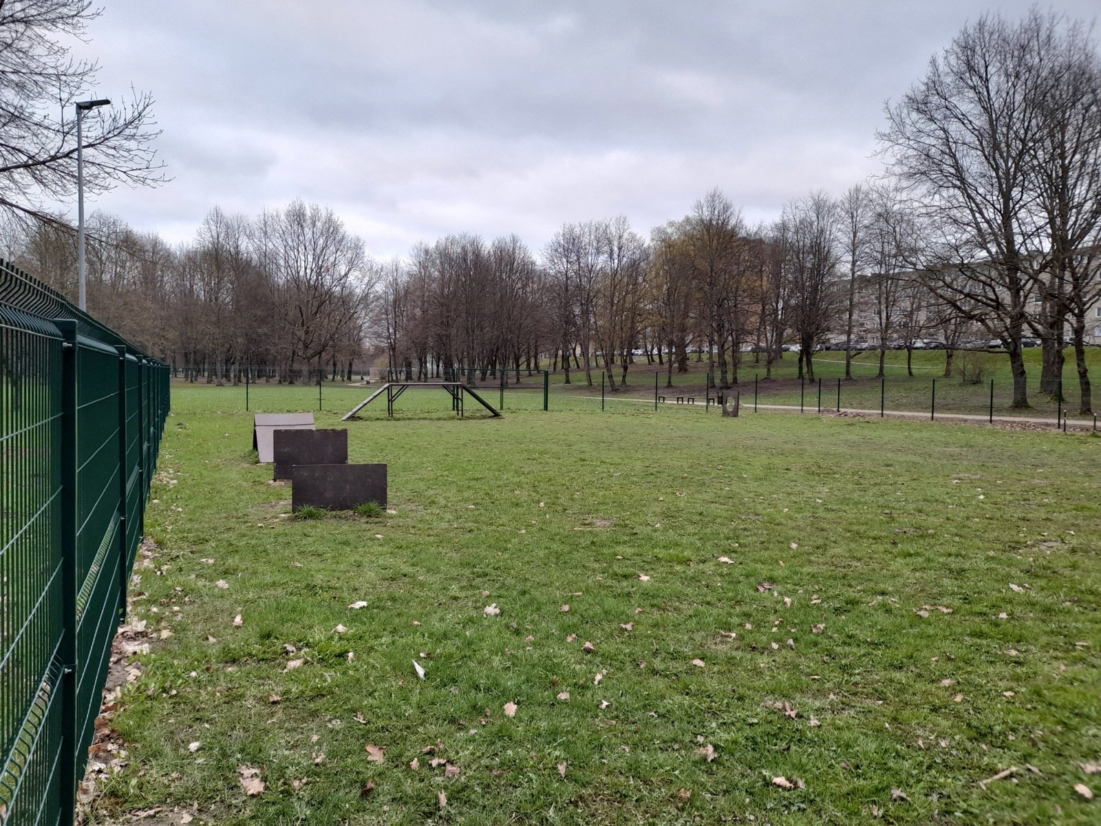 Pašešupio parko šunų vedžiojimo ir dresavimo aikštelė — nuotrauka 1