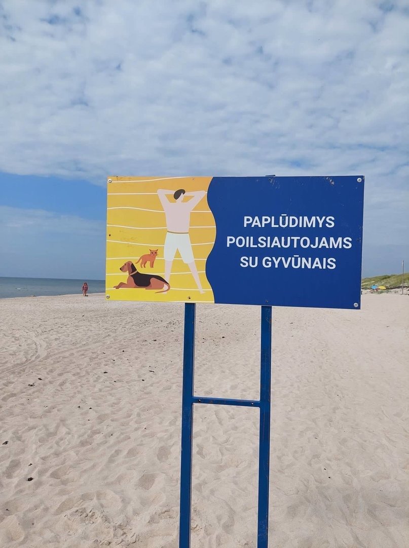 Šventosios šunų (gyvūnų) paplūdimys — nuotrauka 1