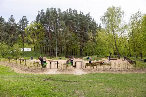 Vingio parko šunų vedžiojimo aikštelė, Vilnius